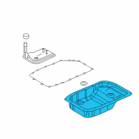 OEM 2014 Cadillac CTS Pan Asm-Automatic Transmission Fluid Diagram - 24242410