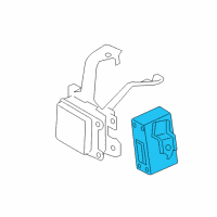 OEM Toyota Land Cruiser Control Module Diagram - 88240-60290