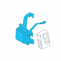 OEM 2014 Lexus LX570 Sensor Assembly, MILLIME Diagram - 88210-60090