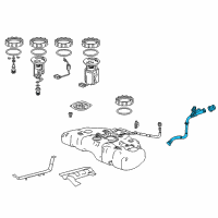 OEM 2015 Acura RLX Tube Assembly, Fuel Filler Diagram - 17650-TY2-A02