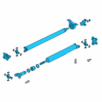 OEM 2022 Ford Ranger Drive Shaft Diagram - KB3Z-4R602-A