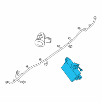 OEM 2018 Nissan Titan CONTROLASSY-SONAR Diagram - 28532-3JA3C