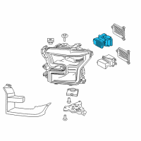 OEM Ford Led Lamp Diagram - FL3Z-13C626-B