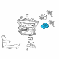 OEM 2015 Ford F-150 Led Lamp Diagram - FL3Z-13C626-A