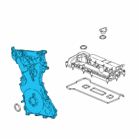 OEM Ford Front Cover Diagram - CM5Z-6019-G