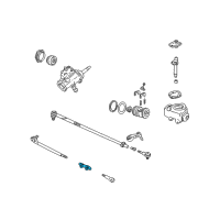 OEM 1997 Chevrolet C1500 Adjuster Kit, Steering Linkage (Includes Clamps, Bolts, Nuts, Tube) Diagram - 26023006