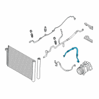 OEM 2016 BMW M6 Suction Pipe Diagram - 64-53-9-218-928