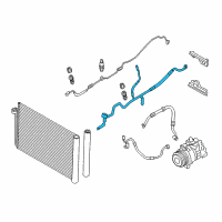 OEM 2015 BMW M6 Suction Pipe Diagram - 64-53-9-218-927