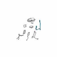 OEM 2004 Cadillac DeVille Side Impact Sensor Diagram - 25765112