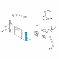 OEM 2008 Toyota FJ Cruiser Tank Diagram - 16460-31350