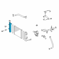 OEM 2008 Toyota FJ Cruiser Tank Diagram - 16441-31350