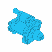 OEM Honda Ridgeline Starter Motor Assembly (Du4V3) (Denso) Diagram - 31200-R70-A51