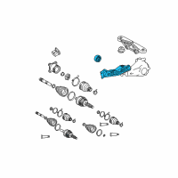 OEM 2015 Toyota Sienna Front Support Diagram - 52380-45010