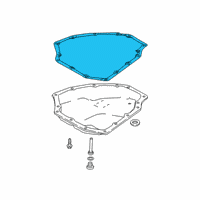 OEM 2019 Nissan Kicks Gasket-Oil Pan Diagram - 31397-50X0A