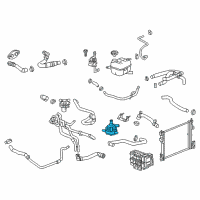 OEM Chevrolet Bolt EV Pump Assembly Diagram - 13597899