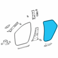 OEM 2020 Toyota Corolla Surround Weatherstrip Diagram - 62331-12300