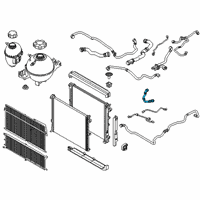 OEM 2018 BMW X3 HOSE HEAT MANAGEMENT MODULE Diagram - 17-12-9-894-744