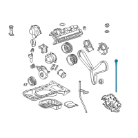 OEM 2008 Lexus GX470 Gage Sub-Assy, Oil Level Diagram - 15301-50120