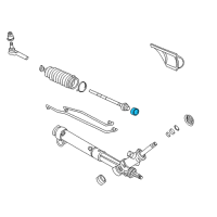 OEM 2012 Chevrolet Malibu Seal Kit, Steering Gear Rack Diagram - 88963468