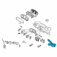 OEM Hyundai Veracruz Lock Assembly-Steering & Ignition Diagram - 81900-3J000