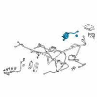 OEM 2020 Acura ILX Reel Assembly, Cable Diagram - 77900-TR0-A22