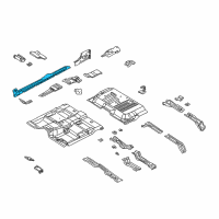 OEM 2000 Dodge Dakota SILL-SILL Diagram - 55362004AB