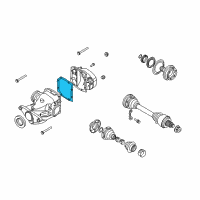 OEM 2005 BMW 760i Gasket Asbestos Free Diagram - 33-11-7-536-253