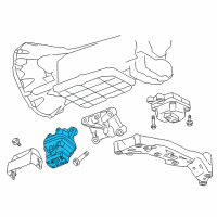 OEM Dodge Charger Support-Engine Support Diagram - 4578193AE