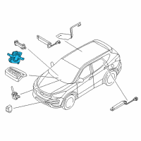 OEM 2019 Hyundai Santa Fe Module Assembly-Smart Key Diagram - 95480-2W570