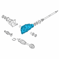 OEM 2021 BMW X7 AT-FRONT DIFFERENTIAL Diagram - 31-50-7-934-393