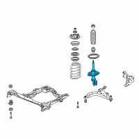 OEM 2006 Buick Terraza Strut Diagram - 88965456