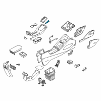 OEM Kia Indicator Assembly-Shift Diagram - 84656A7000WK