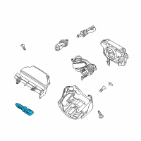 OEM Saturn Astra Ignition Cylinder Diagram - 19180238