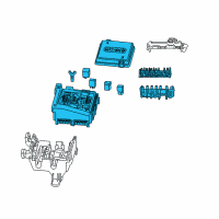 OEM 2022 Chevrolet Camaro Fuse & Relay Box Diagram - 84972311