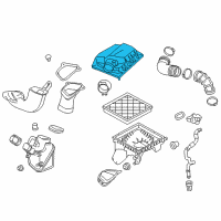 OEM Chevrolet Cruze Limited Upper Cover Diagram - 13383989