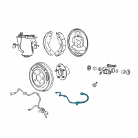 OEM Jeep Tube-Brake Diagram - 5189340AB