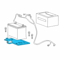 OEM Kia Tray Assembly-Battery Diagram - 371503F200