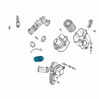 OEM 2006 Honda Element Tube A, Air Inlet Diagram - 17251-PZD-A00