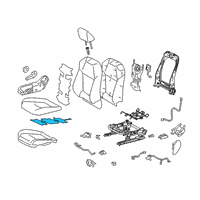 OEM 2021 Toyota RAV4 Seat Cushion Heater Diagram - 87510-0R150