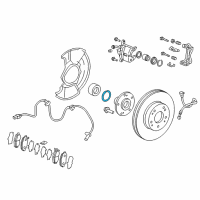 OEM 2014 Honda Civic Circlip (79MM) Diagram - 90681-T6P-H01