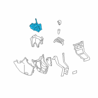 OEM Saturn Gear Shift Assembly Diagram - 20863685