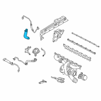 OEM 2022 BMW 840i xDrive OIL RETURN LINE Diagram - 11-42-8-679-020