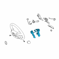 OEM 2011 Toyota 4Runner Switch Assembly Diagram - 84250-35050-B1