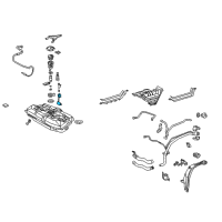 OEM Scion tC Fuel Gauge Sending Unit Diagram - 83320-21160