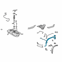 OEM 2009 Scion tC Filler Pipe Diagram - 77201-21100