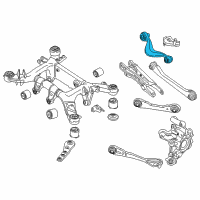 OEM 2018 BMW 750i xDrive Bottom Rubber Mount Wishbone, Left Diagram - 33-32-6-883-339