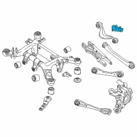 OEM 2017 BMW M760i xDrive Bracket, Left Diagram - 34-52-6-861-837