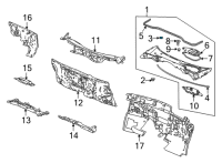 OEM 2022 Acura MDX Plug, Blind (35MM) Diagram - 95550-35000