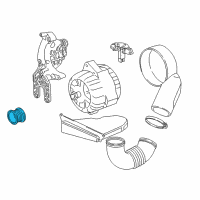 OEM 1995 BMW 540i Pulley Alternator Diagram - 12-31-1-733-782