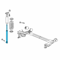 OEM 2017 Chevrolet Spark Shock Diagram - 42402330